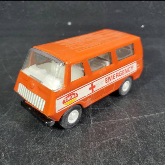 Vintage *Tonka 1986 Emergency Toy Vehicle Van